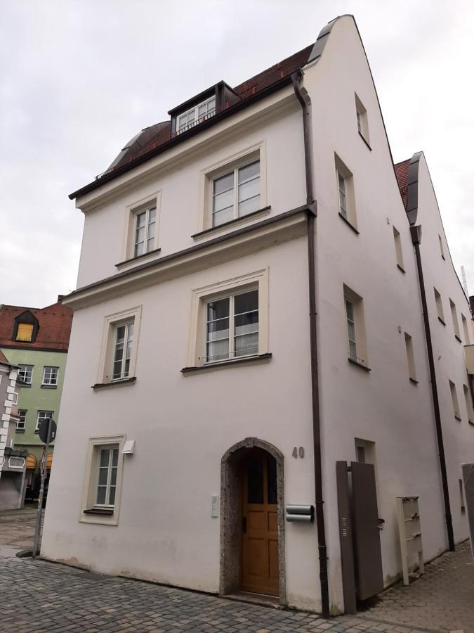 シュトラウビングZentrale Lage I Historisch I Parkplatz I Fahrradkellerアパートメント エクステリア 写真